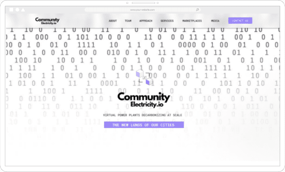 Mockup de Community creado por Launchy